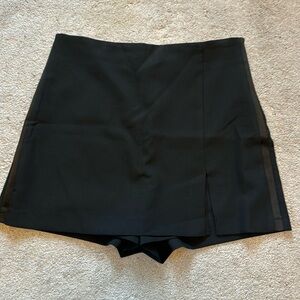 Zara tuxedo skirt